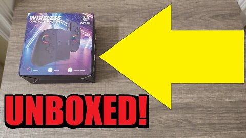 Unboxing the Nyxi Controller for the Nintendo Switch!