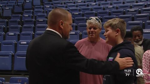 Ben McEnroe meet and greet with TKA football