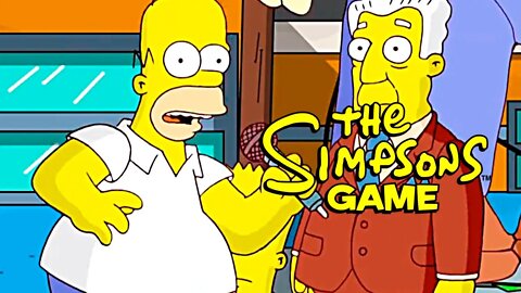 THE SIMPSONS GAME (PS2/PS3/XBOX 360/PSP/Wii) #11 - Gameplay vs. Lard Lad! (Legendado em PT-BR)