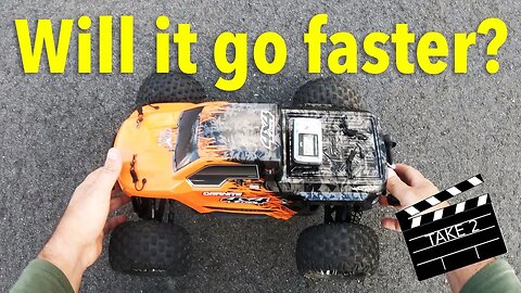 2nd Speed Test With the ARRMA Granite 3S BLX on 100C 3S LiPo