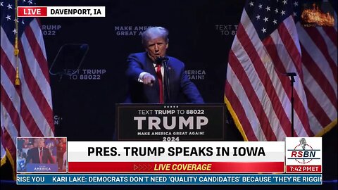 Trump Education Speech Davenport IOWA March 13 2023