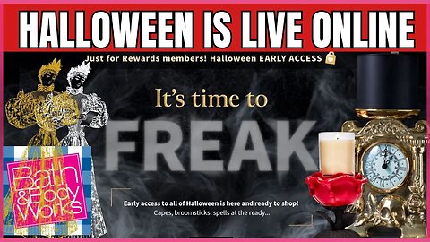 HALLOWEEN 2023 ONLINE NOW | EARLY ACCESS | Bath & Body Works | #halloween #bathandbodyworks