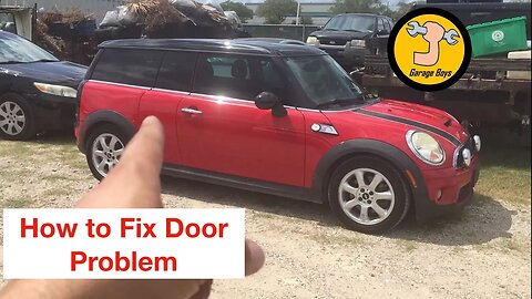 How To Fix And Open 3rd Door On Mini Cooper Clubman