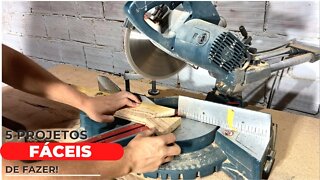 5 Projetos Para você Fazer nesse Natal!! Woodworking