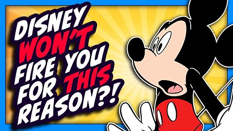 Disney WON'T Fire You for Drug Use or Embezzlement?!