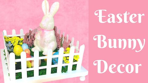 Easter Crafts: Easter Bunny Decor | High End Easter Decor