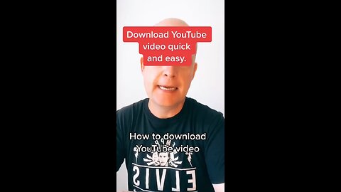 Quick way to download YouTube videos.