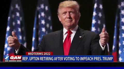 Rep. Upton Retiring After Voting To Impeach President Trump