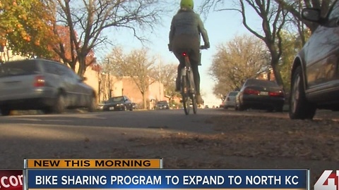 Bike sharing program to expand to North Kansas City