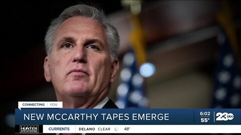 More audio tapes of House Minority Leader Kevin McCarthy leaked to media