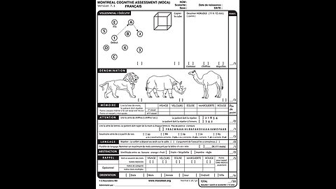 MoCA Test - Instructional Video