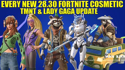 Every New 28.30 Fortnite Cosmetic INGAME Showcase