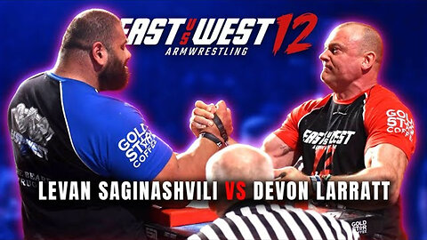 DEVON LARRATT vs LEVAN SAGİNASHVİLİ - EAST VS WEST 12, World Title Match official video