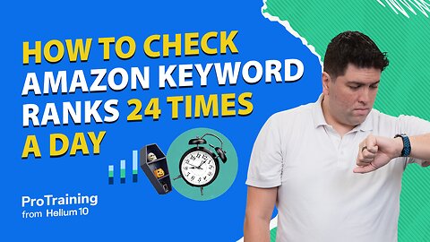 How To Check Amazon Keyword Rank 24 Hours A Day!