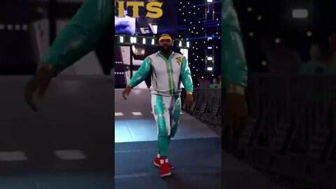 WWE 2k22 Angelo Dawkins Entrance #shorts