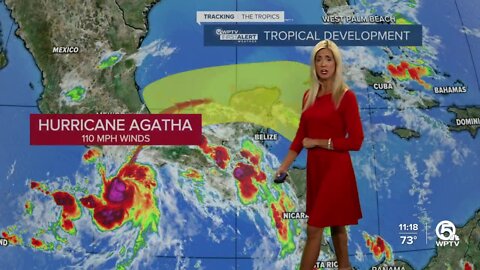 Hurricane Agatha forms in Pacific Ocean, could bring tropical moisture to South Florida