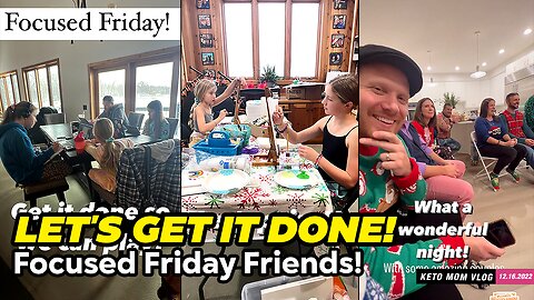 Focused Friday! Let's Get It Done! | KetoMom Vlog