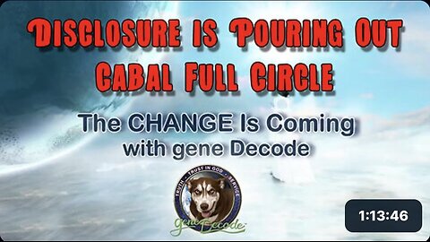 Talking Cabal Full Circle With Gene Decode - Key Bridge Baltimore, P Diddy & more