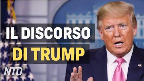 08.12.20 Usa: Il Presidente interviene sulle elezioni. Georgia, combattere per la giustizia.