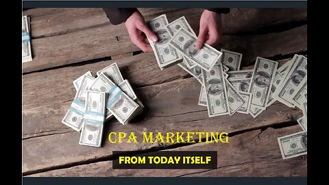 BlackHat CPA Marketing ($1000) CPA marketing 2023 | CPA Marketing Free Traffic Method 2023