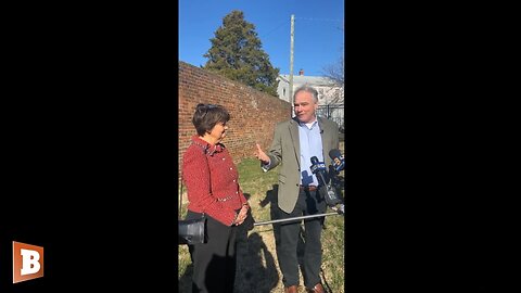 MOMENTS AGO: Senator Tim Kaine Holding Press Conference…