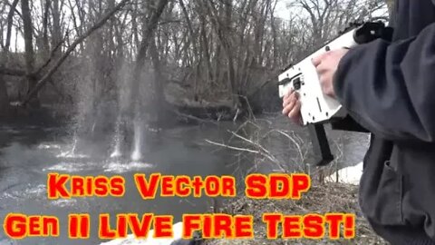 Kriss Vector SDP Gen II Live Fire Test!