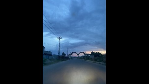 Kohat Highway Road Evening Time View Beautiful #kohat #kohatpakistan #viral #viralvideo #tranding