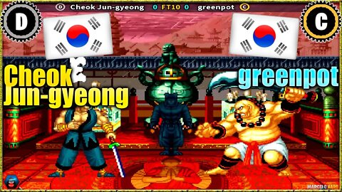 Samurai Shodown (Cheok Jun-gyeong Vs. greenpot) [South Korea Vs. South Korea]