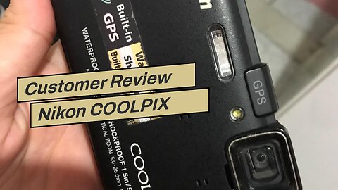 Customer Review Nikon COOLPIX AW100 16 MP CMOS Waterproof Digital Camera with GPS and Full HD...