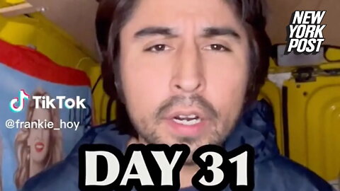 Viral TikTok comedian Frankie Hoy lasted 31 days in NYC on just $100