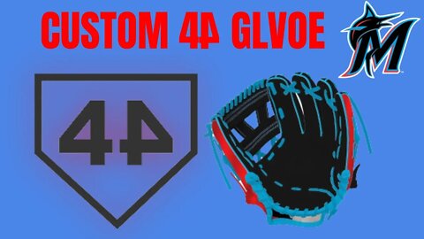 CUSTOM 44 BASEBALL GLOVE (MIAMI MARLINS)