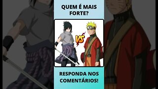 Qual Personagem de Naruto é Mais Forte #shorts