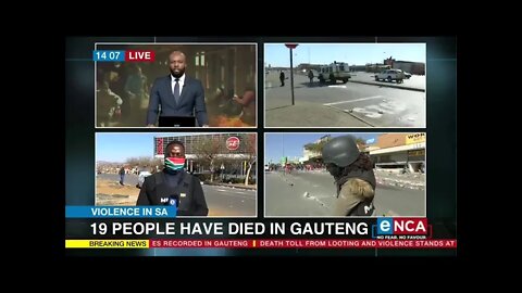 SA Riots ( Enca reports )