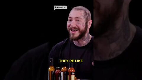 Post Malone Gets Chills!