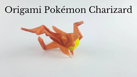 Origami Pokémon Charizard (Lizardon) - Easy Paper Tutorial