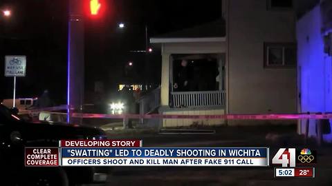 Police blame prankster for Wichita shooting