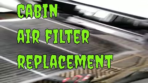 Cabin air filter