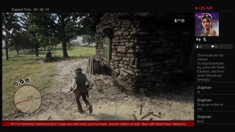 LarrysGirl1965's Live PS4 Broadcast Red Dead Redemption 2 Epilogue Part 2 Continued 6