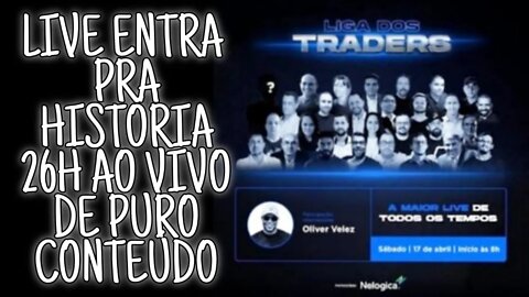 AO VIVO - REACTION LIGA DOS TRADERS - LIVE HISTÓRICA DE TRADERS - LIVE -