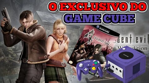 RESIDENT EVIL 4 O EXCLUSIVO DO GAME CUBE