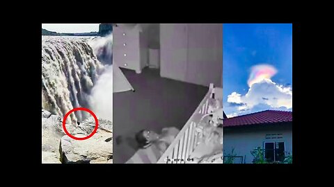 scary things caught on camera 2023. #viralvideo #strangething