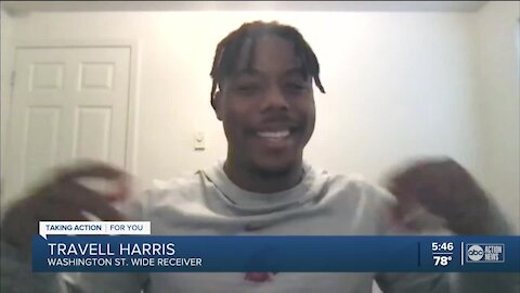 Tampa-native Travell Harris feels right at home in Washington