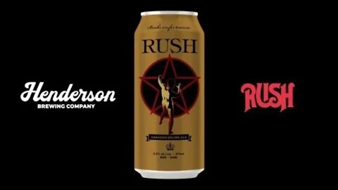 Rush Beer from Henderson Brewing