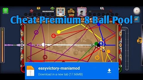 GARIS PANJANG OTOMATIS 8 Ball Pool Update No Root Anti Banned