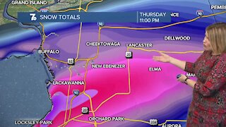 7 First Alert Forecast 12 p.m. Update, Thursday, January 6