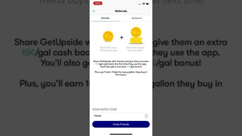 Free Gas! Use promo code 7RNMV to get an extra 15¢/gal bonus https://upside.app.link/7RNMV
