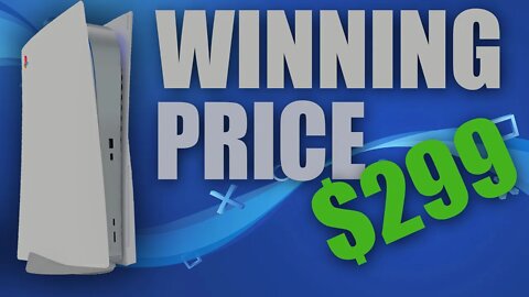 PS5 WINNING PRICE REVEALED!!! $299 Digital $399 Disk to Win Playstation 5 Launch