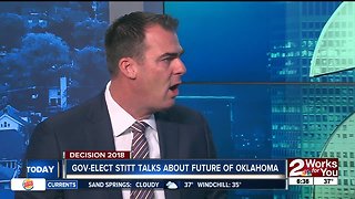 Governor-Elect Kevin Stitt talks about future of Oklahoma