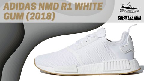 Adidas NMD R1 White Gum (2018/2020) - D96635 - @SneakersADM