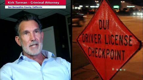 Attorney Kirk Tarman explains why you may want to refuse those field sobriety tests in a DUI arrest